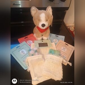 Fire water and Earth beauty bundle. Natural blundle including air element essent